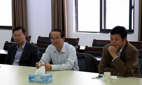 陶春元副校长到体育学院调研足球进校园工作